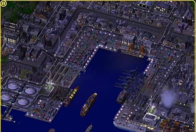 硬核工业港口都市！35万人的就业基础-《模拟城市4》（二）