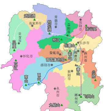 湖南各市行政区划，包含区、县有哪些？